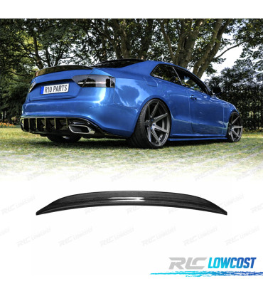 AILERON SPOILER AUDI A5 COUPE 07-16 LOOK RS5 CARBONO