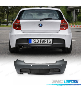 PÁRA-CHOQUES TRASEIRO BMW E81 E87 04-11 LOOK M PDC ABS