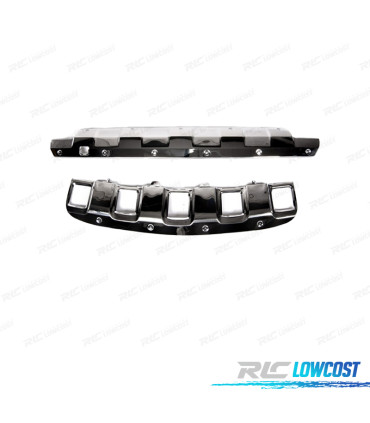 SPOILER FRONTAL DIFUSOR TRASEIRO PÁRA-CHOQUES MERCEDES ML W164 05-08