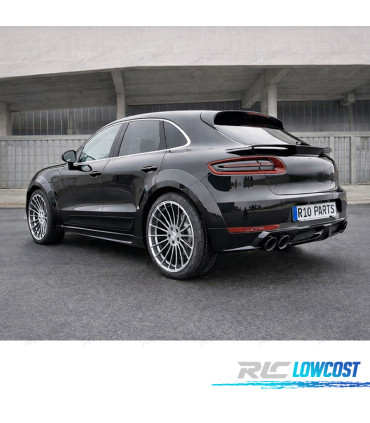 LIP SPOILER TRASEIRO PORSCHE MACAN 14-18
