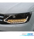CONJUNTO DE FARÓIS VW T6 15-19 DRL + INDICADORES LED DINÂMICOS PRETO