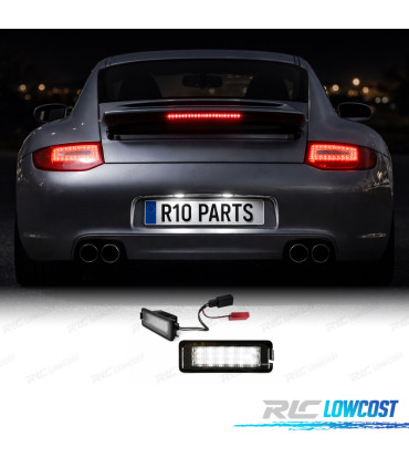 LUZES DE MATRÍCULA LED PORSCHE 911 CARRERA 997 99-11