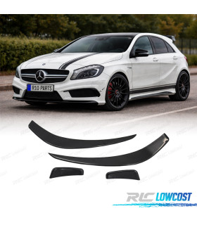 LIP LATERAL DE PARA-CHOQUES MERCEDES CLASE A W176 AERO KIT LOOK A45