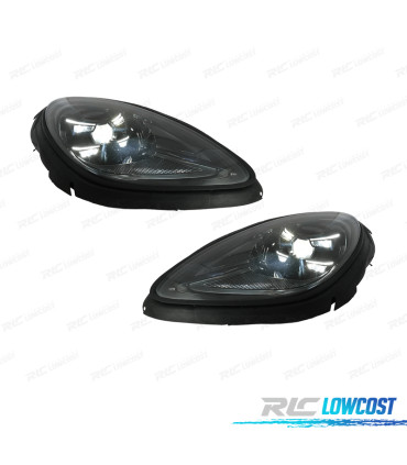 PARA-CHOQUES DIANTEIRO PORSCHE MACAN 14-18 LOOK TURBO 2023 + FARÓIS LED