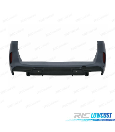 PÁRA-CHOQUES TRASEIRO BMW X5 G05 18-22 LOOK X5M PDC