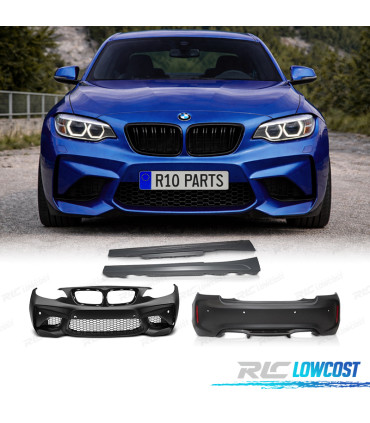 KIT CARROÇARIA BMW F22 F23 LOOK M2C PDC SRA