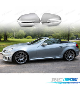CARCAÇAS ESPELHO MERCEDES SLK R171 08-11 CROMADA
