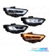 FARÓIS LED AUDI A3 8V 16-20