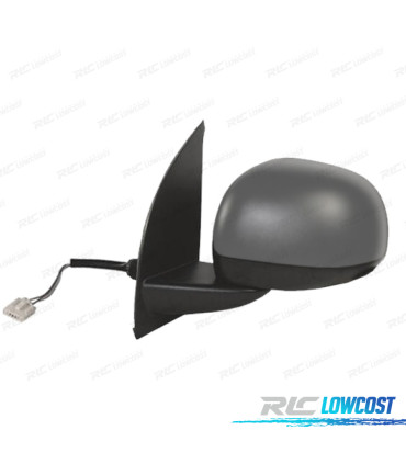 ESPELHO COMPLETO ESQ FIAT PANDA 09-12 IMPRIMADO