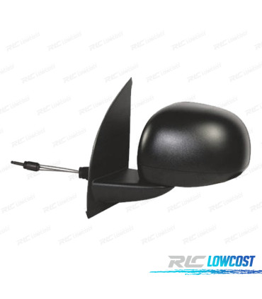 ESPELHO COMPLETO ESQ FIAT PANDA 09-12 CONVEXO
