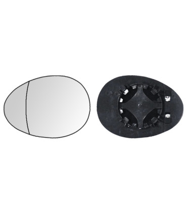 VIDRO + BASE ESQ MINI R55 R56 R57 06-13 TERMICO