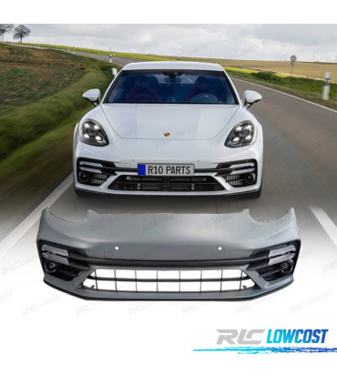 PARA-CHOQUES DIANTEIRO PORSCHE PANAMERA 13-16 LOOK TURBO 971 + LUZES DIURNAS