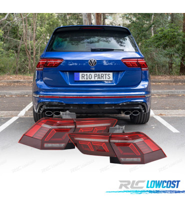 FAROLINS VOLKSWAGEN VW TIGUAN 16-20 LED LOOK R