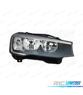 FAROL DIR BMW X3 F25 14-17 PRETO