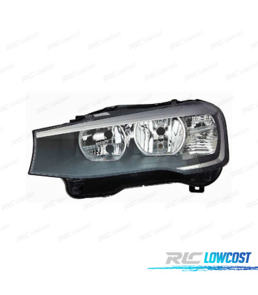 FAROL ESQ BMW X4 F26 14-18 PRETO