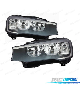 FARÓIS BMW X4 F26 14-18 PRETO
