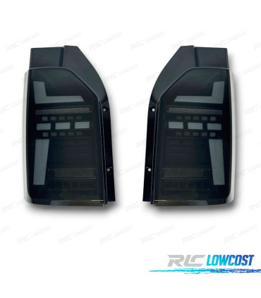 FAROLINS VOLKSWAGEN VW T6 15-19 LOOK T6.1 PRETO ESCURECIDO
