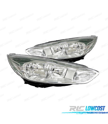 FARÓIS FORD FOCUS MK3 14-17 H7+H1+LED