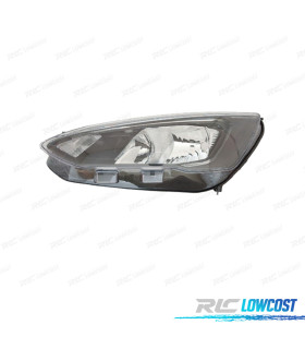 FAROL ESQ FORD FOCUS MK4 18- PRETO