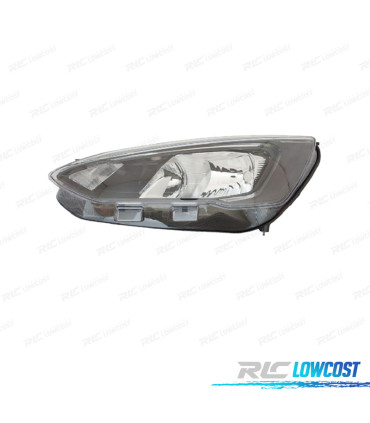 FAROL ESQ FORD FOCUS MK4 18- PRETO