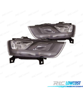 FARÓIS AUDI Q3 11-14 PRETO