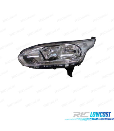 FAROL ESQ FORD TRANSIT CUSTOM 13-19 H7+H15+PWY24W