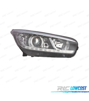 FAROL DIR KIA CEED 12-15 PRETO