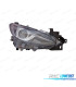 FAROL DIR MAZDA 3 13-16 PRETO