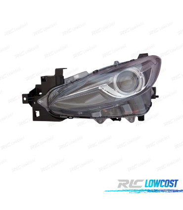 FAROL ESQ MAZDA 3 13-16 PRETO