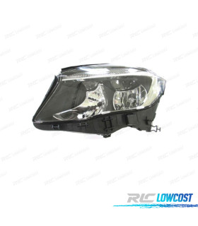 FAROL ESQ MERCEDES X156 13-16 PRETO