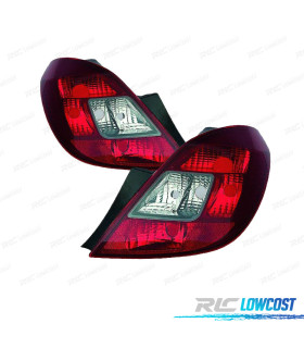 FAROL OPEL CORSA D 06-14 ESCURO