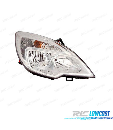 FAROL DIR OPEL MERIVA 10-14 CROMADO