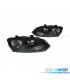 FARÓIS VW VOLKSWAGEN POLO 6R 09-14 PRETO