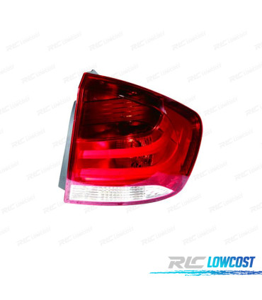FAROLIM DIR BMW X1 E84 09-15 BRANCO VERMELHO