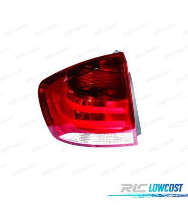 FAROLIM ESQ BMW X1 E84 09-15 BRANCO VERMELHO