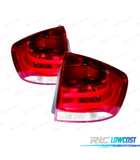 FAROLINS BMW X1 E84 09-15 BRANCO VERMELHO
