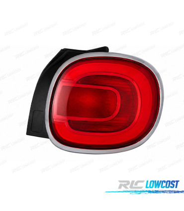 FAROLIM DIR FIAT 500L 12- VERMELHO