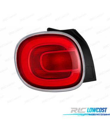 FAROLIM ESQ FIAT 500L 12- VERMELHO