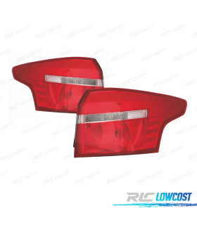 FAROLINS FORD FOCUS SW 14-17 VERMELHO BRANCO