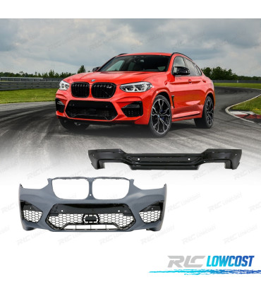 KIT CARROÇARIA BMW X4 G02 18-20 LOOK X4M PDC