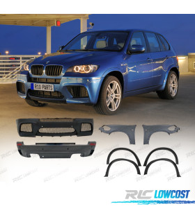 KIT CARROÇARIA BMW X5 E70 LOOK M PDC