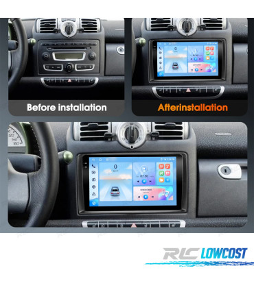 RÁDIO GPS ANDROID 13 SMART 05-10