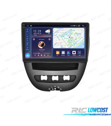 RÁDIO GPS ANDROID TOYOTA AYGO / PEUGEOT 107 / CITROËN C1 04-14