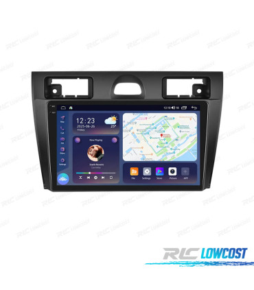 RÁDIO GPS ANDROID FORD FIESTA 02-08
