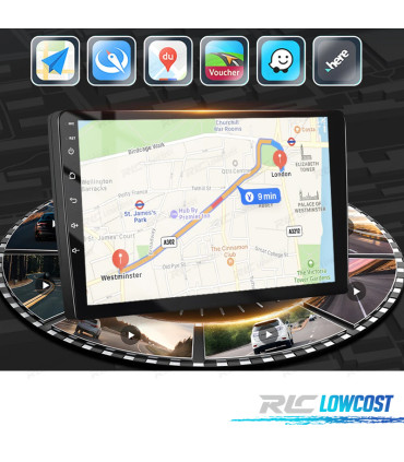 RÁDIO GPS ANDROID FORD FIESTA 02-08