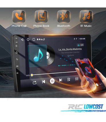 RÁDIO GPS ANDROID PEUGEOT 206 / 206CC / CITROËN C2 02-10