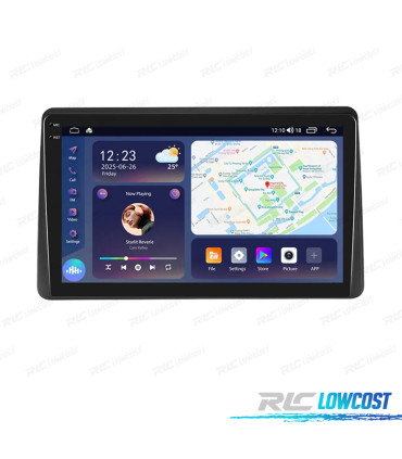 RÁDIO GPS ANDROID 13 DACIA DUSTER 10-17