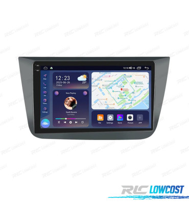 RÁDIO GPS ANDROID 13 SEAT ALTEA 04-16