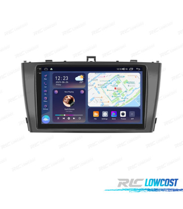 RÁDIO GPS ANDROID 13 TOYOTA AVENSIS 09-15