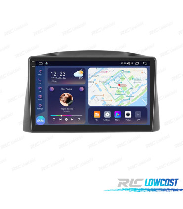 RÁDIO GPS ANDROID 13 JEEP GRAND CHEROKEE 05-07
